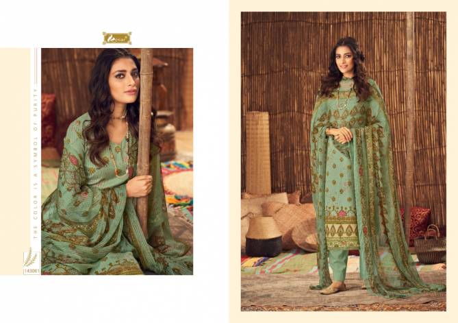 Kesar Sahin Digital Printed Pashmina Casual Wear Dress Material Collection